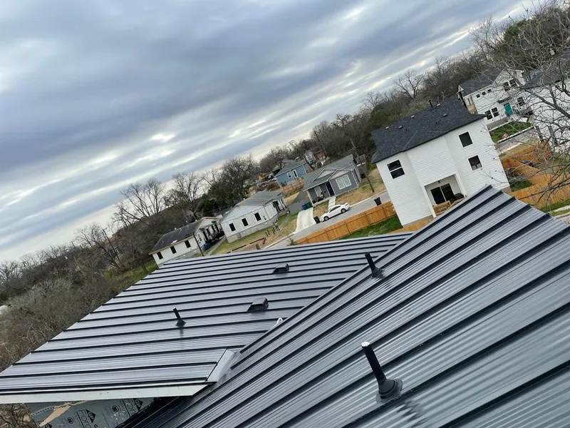 Standing seam metal roof panels with vents for Skylight Repair in Lutherville